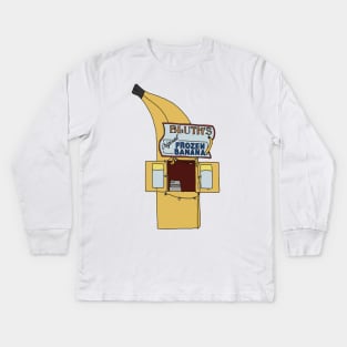 Banana Stand Kids Long Sleeve T-Shirt